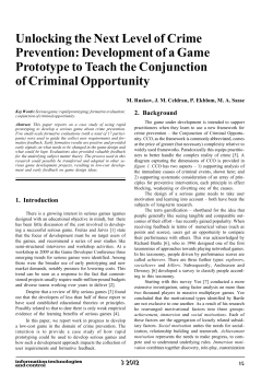 Unlocking the Next Level of Crime Prevention