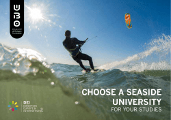 CHOOSE A SEASIDE UNIVERSITY