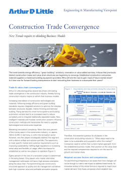 Construction Trade Convergence