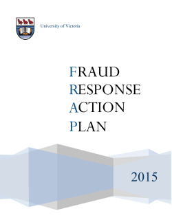 fraud response action plan