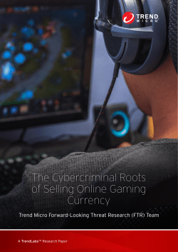 The Cybercriminal Roots of Selling Online Gaming