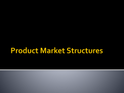 chapter 7 market structures