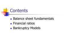 Assessing the probability of bankruptcy
