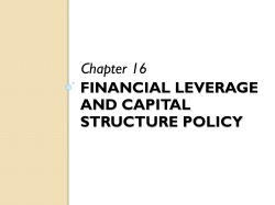 Chapter 16 - U of L Class Index