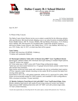 Bid Request - Dallas County R