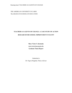 Action Research - AUC DAR Repository