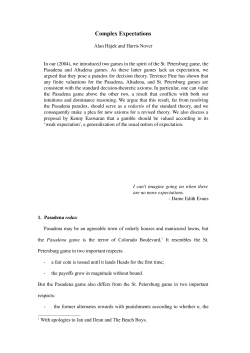 Fine-tuning Decision Theory