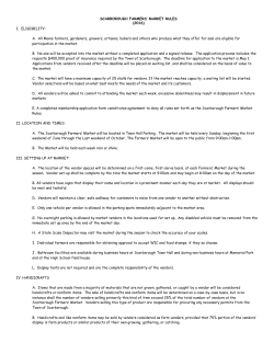 SCARBOROUGH FARMERS` MARKET