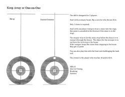 The drill is designed for 2 players. Start with an