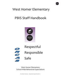 This guide provides specific goals, behavioral expectations, teacher
