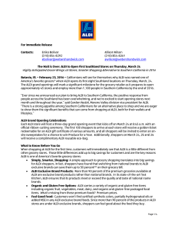 Highly Anticipated Grocer Brings 45 Stores, Smarter Shopping