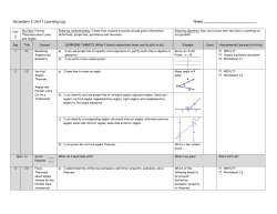 Unit 1 - We Love Math!