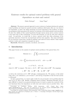 Existence results for optimal control problems with general