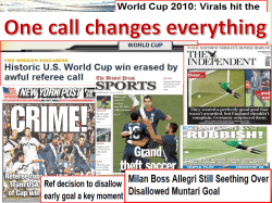 Should Goal-line Technology Be Implemented in Professional Soccer?