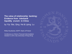 June 2013 liquidity crunch in China