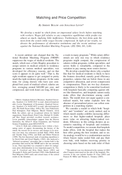 Matching and Price Competition