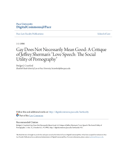 Gay Does Not Necessarily Mean Good: A