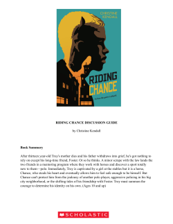 Riding Chance Teacher Guide.pages