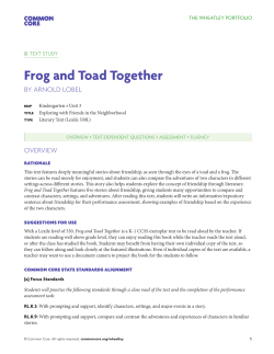 Frog and Toad Together