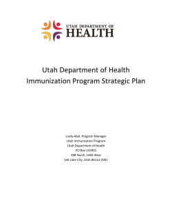 Appendix A: Goal 1 Action Plans