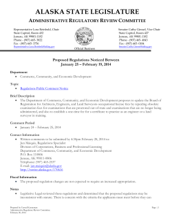P - Alaska State Legislature