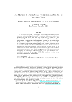 The Margins of Multinational Production and the Role of Intra