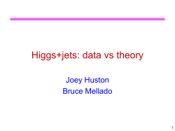 Higgs+jets: data vs theory