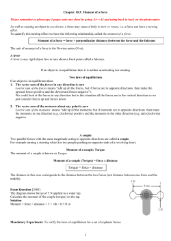 Chapter 10 - Physics Teacher