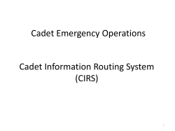 Cadet Information Routing System _CIRS_ Training_AY2017