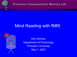 Summary/Conclusions - Princeton CS
