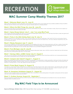 2017 MAC Camp Themes can be downloaded here.