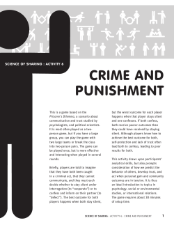 crime and punishment