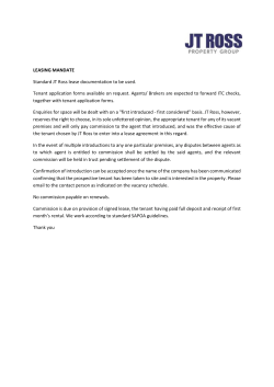 Leasing Mandate