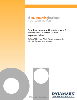 Best Practices and Considerations for