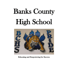 Pathway - Banks County High School