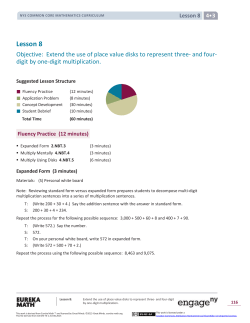 Extend the Use of Place Value Disks to Represent 3