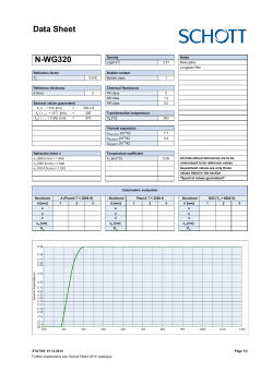 schott n-wg320