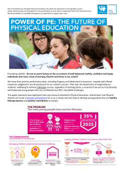 Click here for a useful advocacy statement