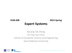 Expert Systems