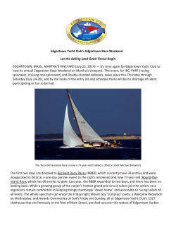 and Good Times - Round the Island Race Martha`s Vineyard