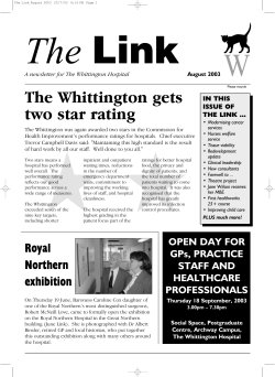 The Whittington gets two star rating