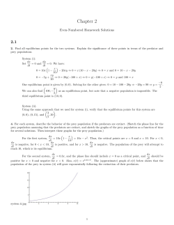 Chapter 2 Even Solutions
