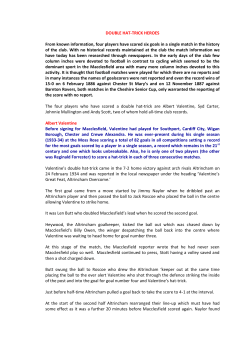 DOUBLE HAT-TRICK HEROES From known