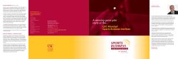 A winning game plan starts at the&hellip; USC Marshall Sports Business