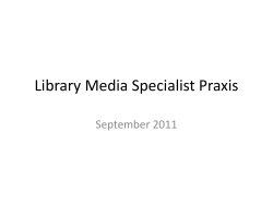Library Media Specialist Praxis
