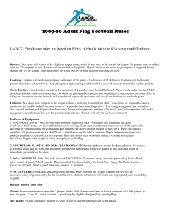 penalties - Lanco Fieldhouse