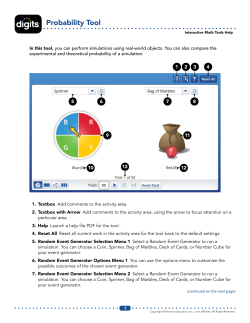 Probability Tool
