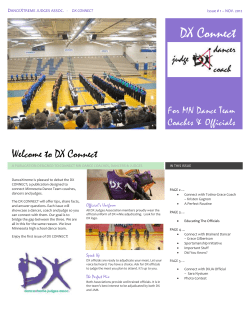 Newsletter - dx events