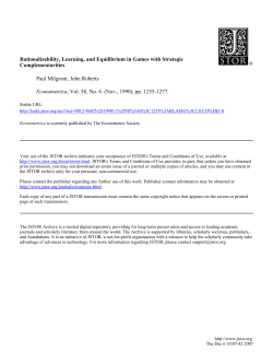 Rationalizability, Learning, and Equilibrium in Games with Strategic