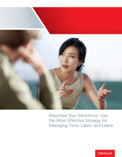 Maximize Your Workforce: Use the Most Effective Strategy for